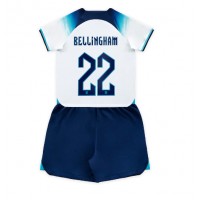 England Jude Bellingham #22 Fotballklær Hjemmedraktsett Barn VM 2022 Kortermet (+ korte bukser)